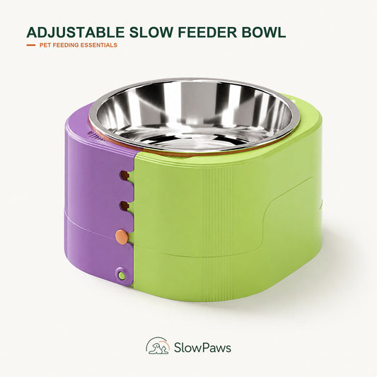 Adjustable Slow Feeder Bowl by SlowPaws image 1