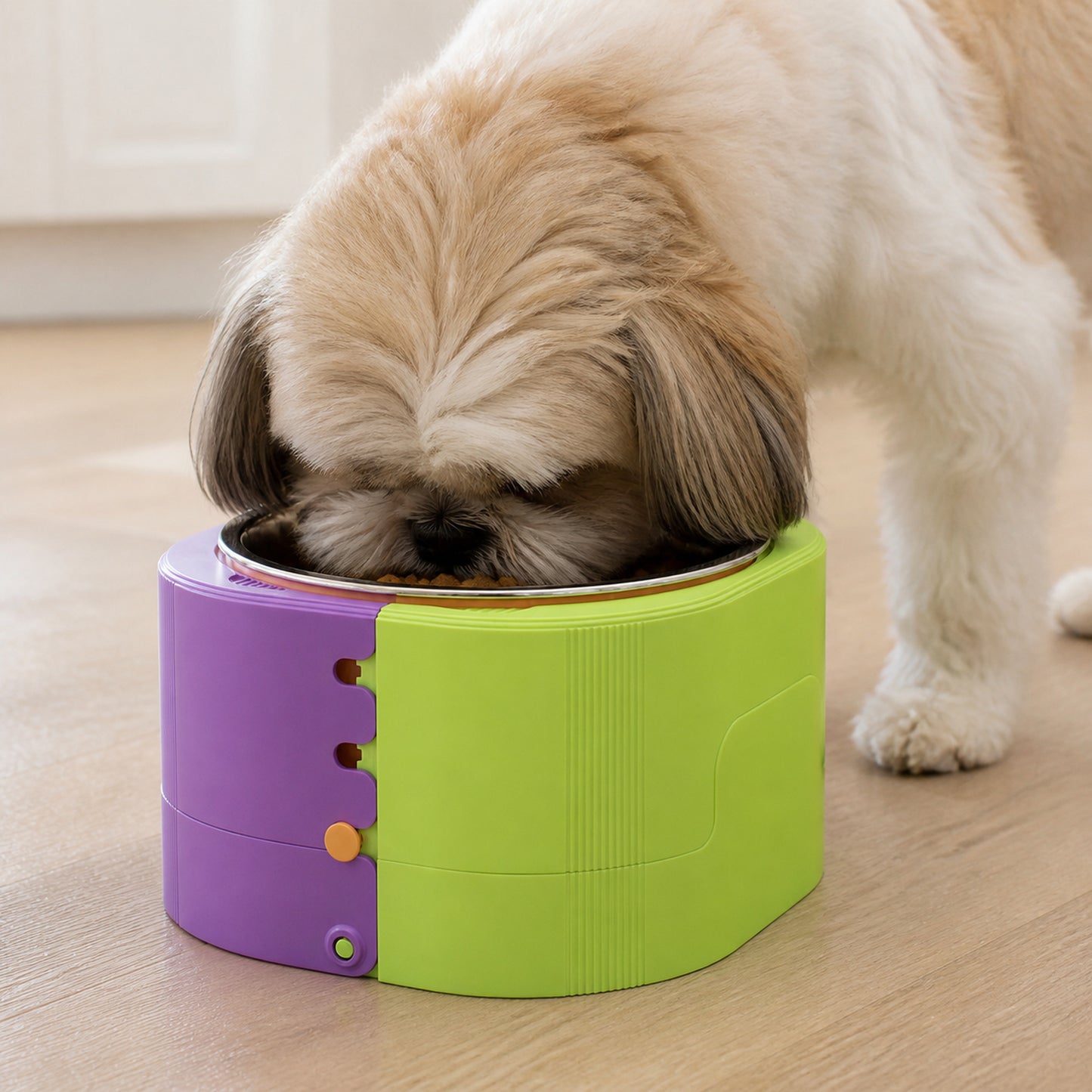 Adjustable Slow Feeder Pet Bowl by SlowPaws image 2
