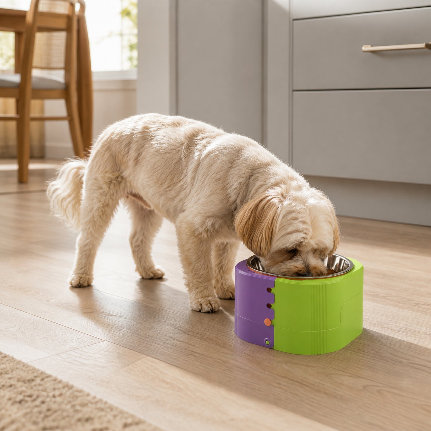 Adjustable Slow Feeder Pet Bowl by SlowPaws image 3