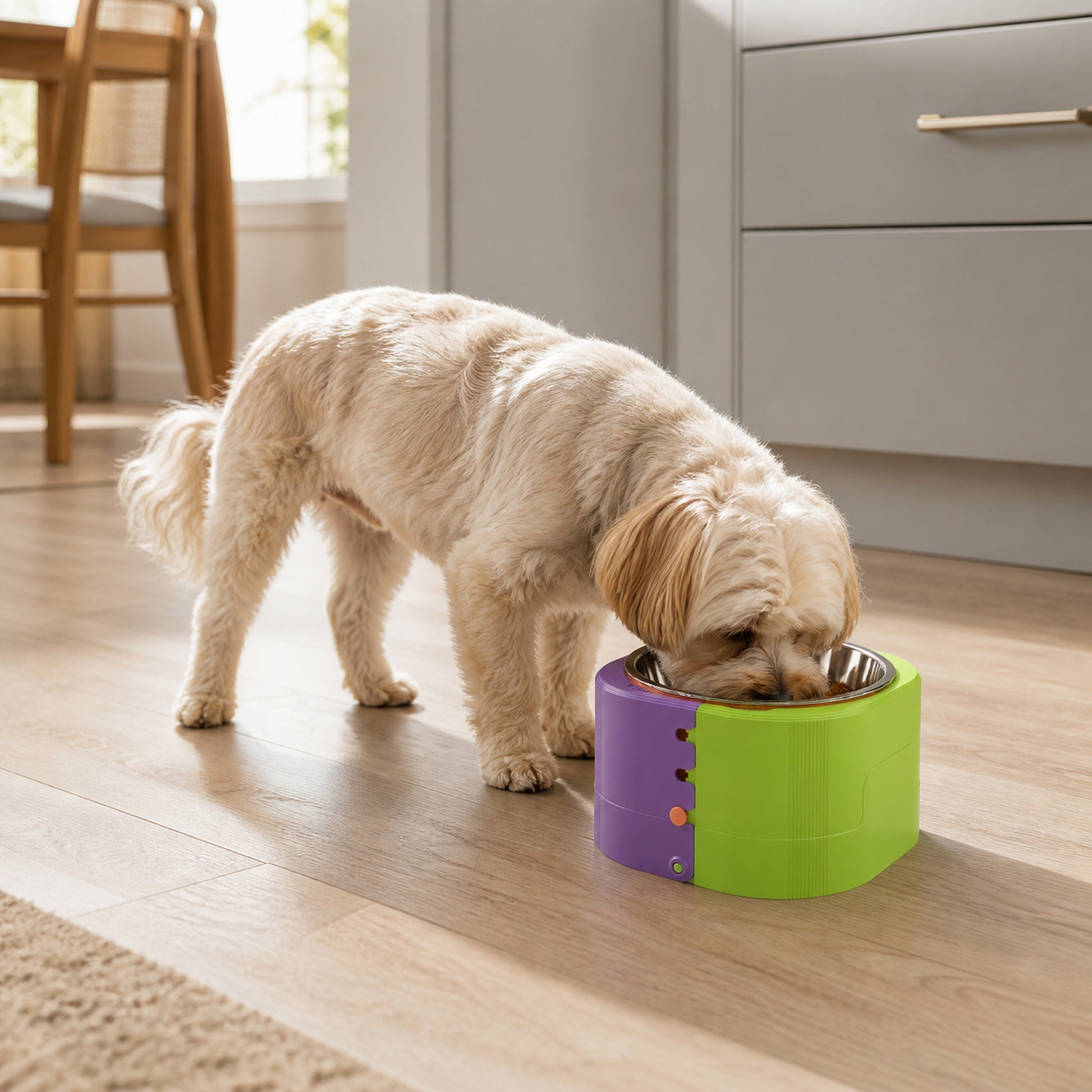 Adjustable Slow Feeder Pet Bowl by SlowPaws image 3