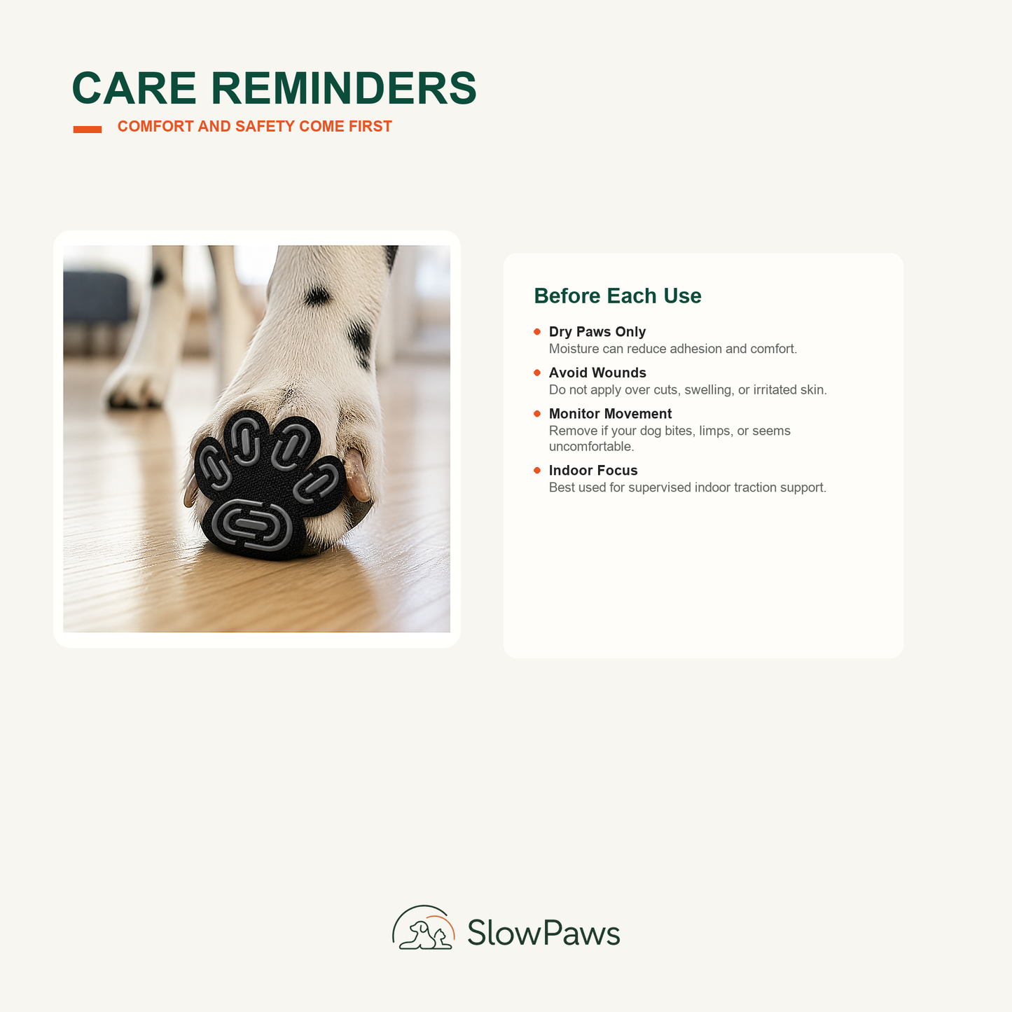 Dog Paw Traction Pads for Floors by SlowPaws image 5