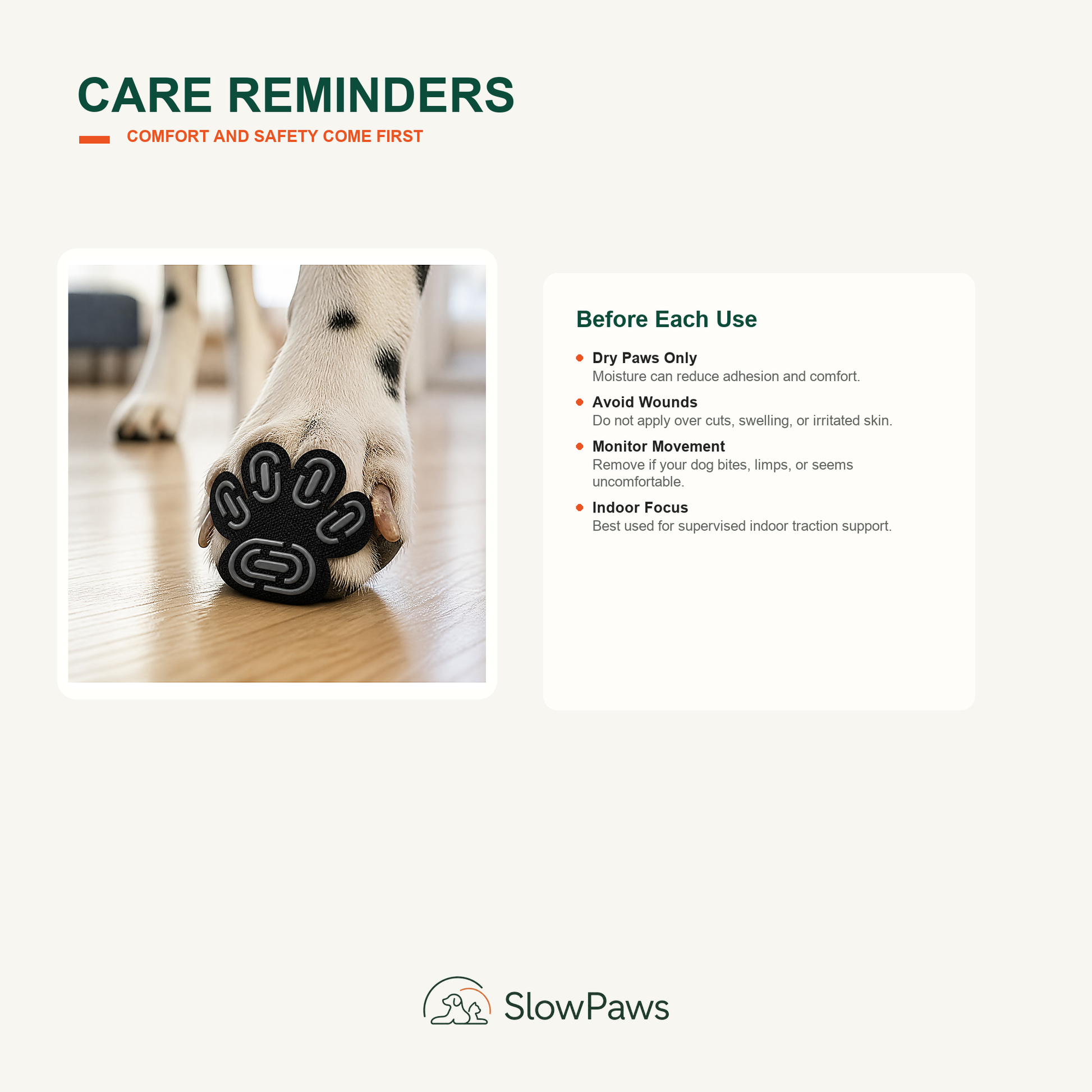 Dog Paw Traction Pads for Floors by SlowPaws image 5