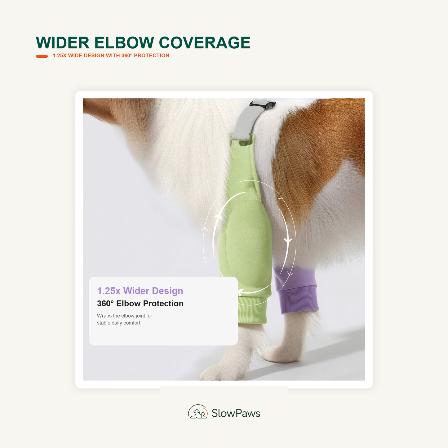 Dog Front Leg Support Sleeve by SlowPaws image 4