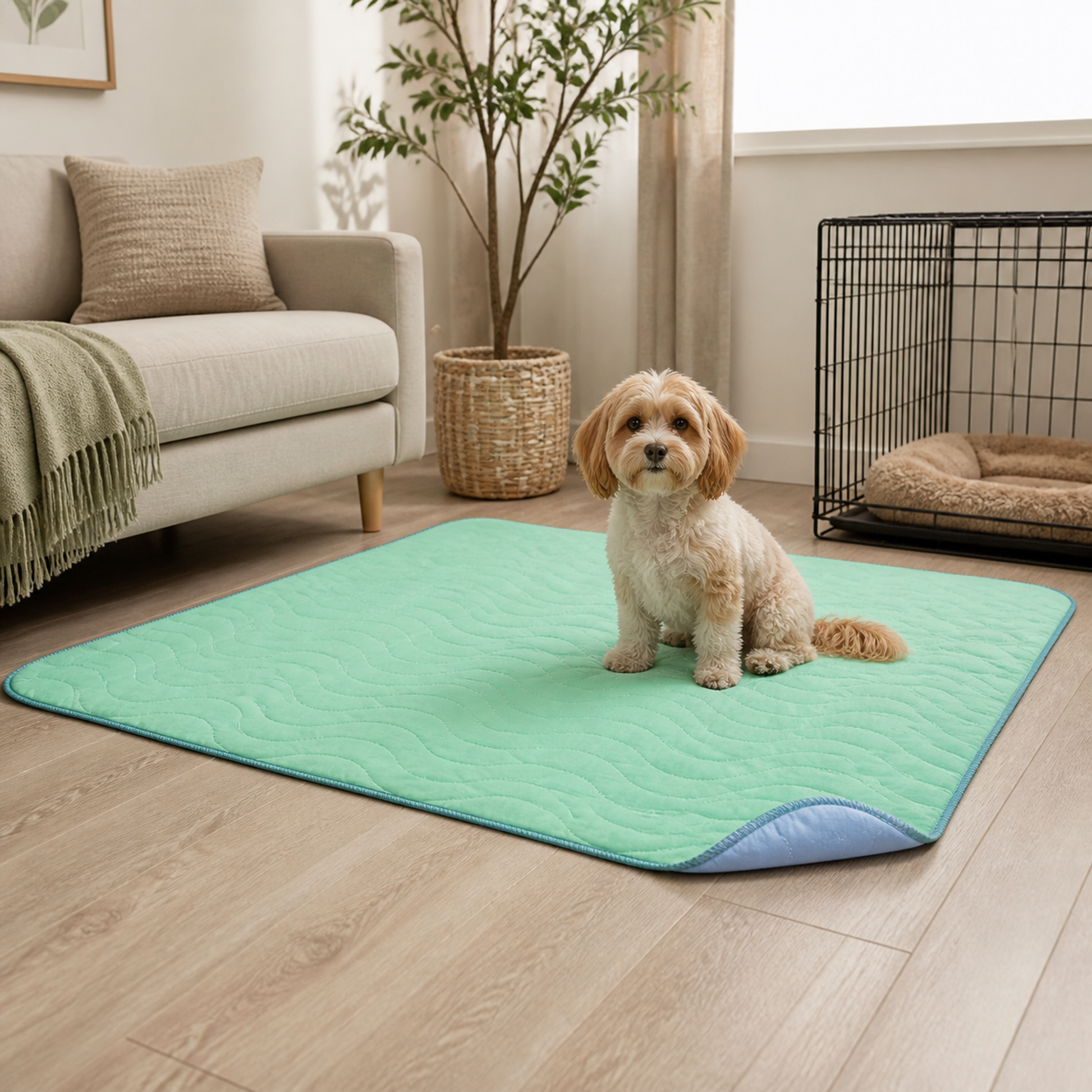 Washable Waterproof Pet Pee Pad by SlowPaws image 3