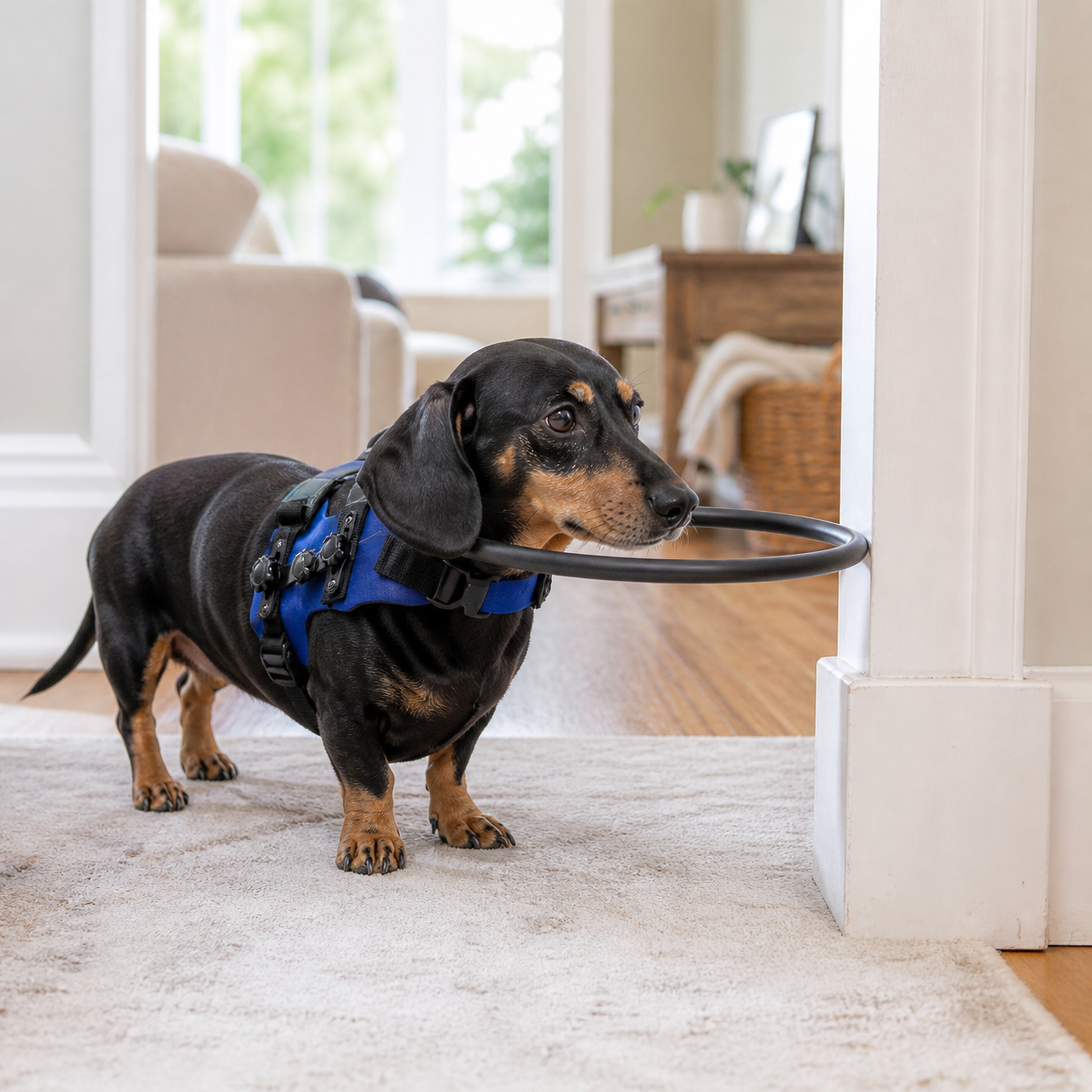 Blind Dog Bumper Collar for Indoor Safety by SlowPaws image 3