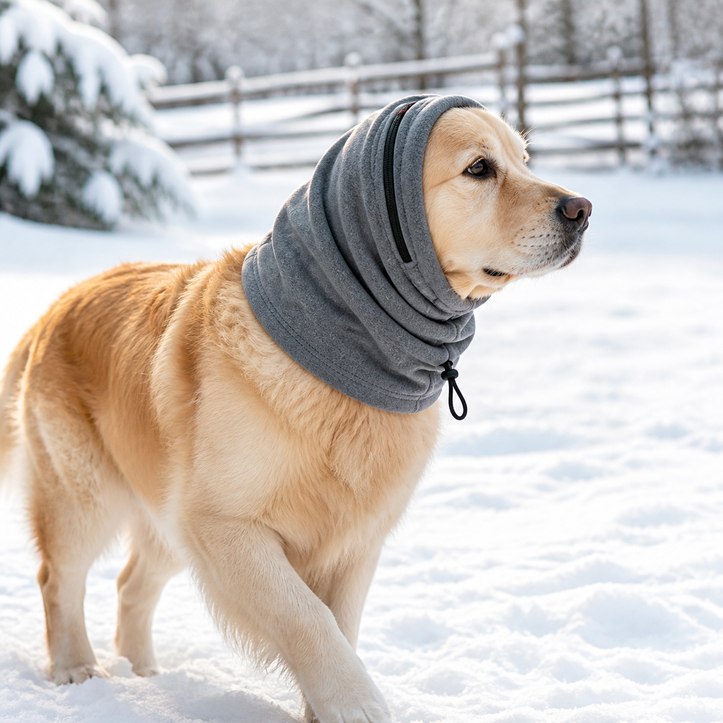 Dog Calming Hood Snood for Grooming by SlowPaws image 4
