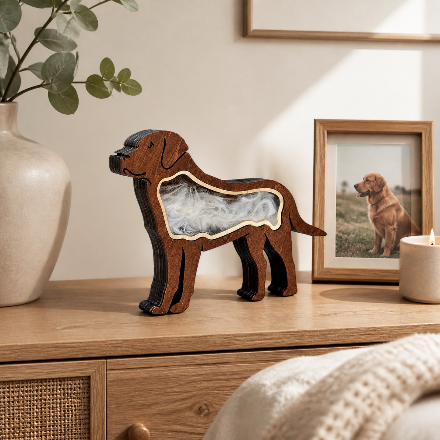 Wooden Pet Hair Keepsake Box by SlowPaws image 8