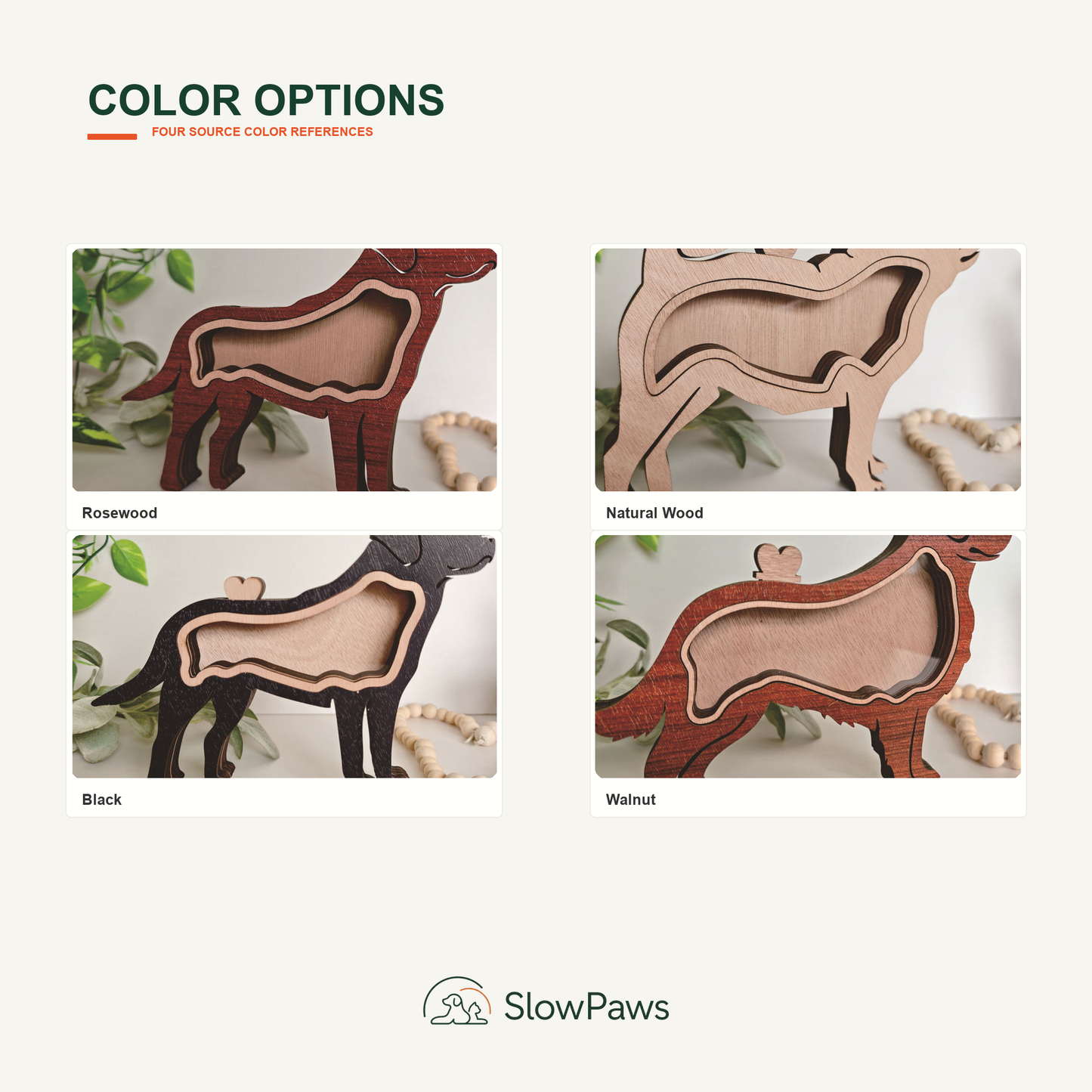 Wooden Pet Hair Keepsake Box by SlowPaws image 6