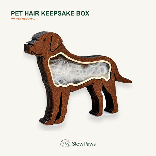 Pet Hair Keepsake Box by SlowPaws image 1