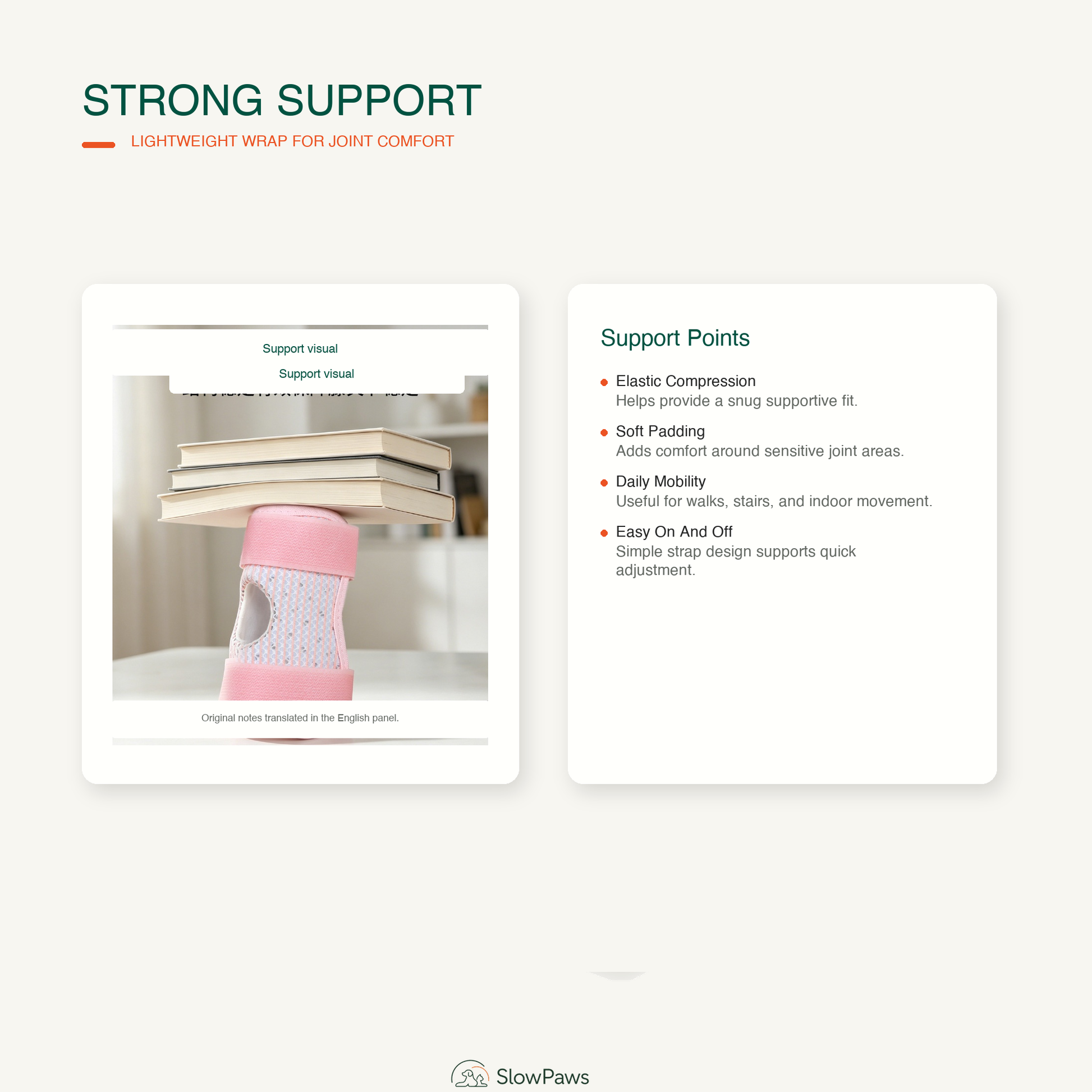 Dog Leg Joint Protector Brace by SlowPaws image 6