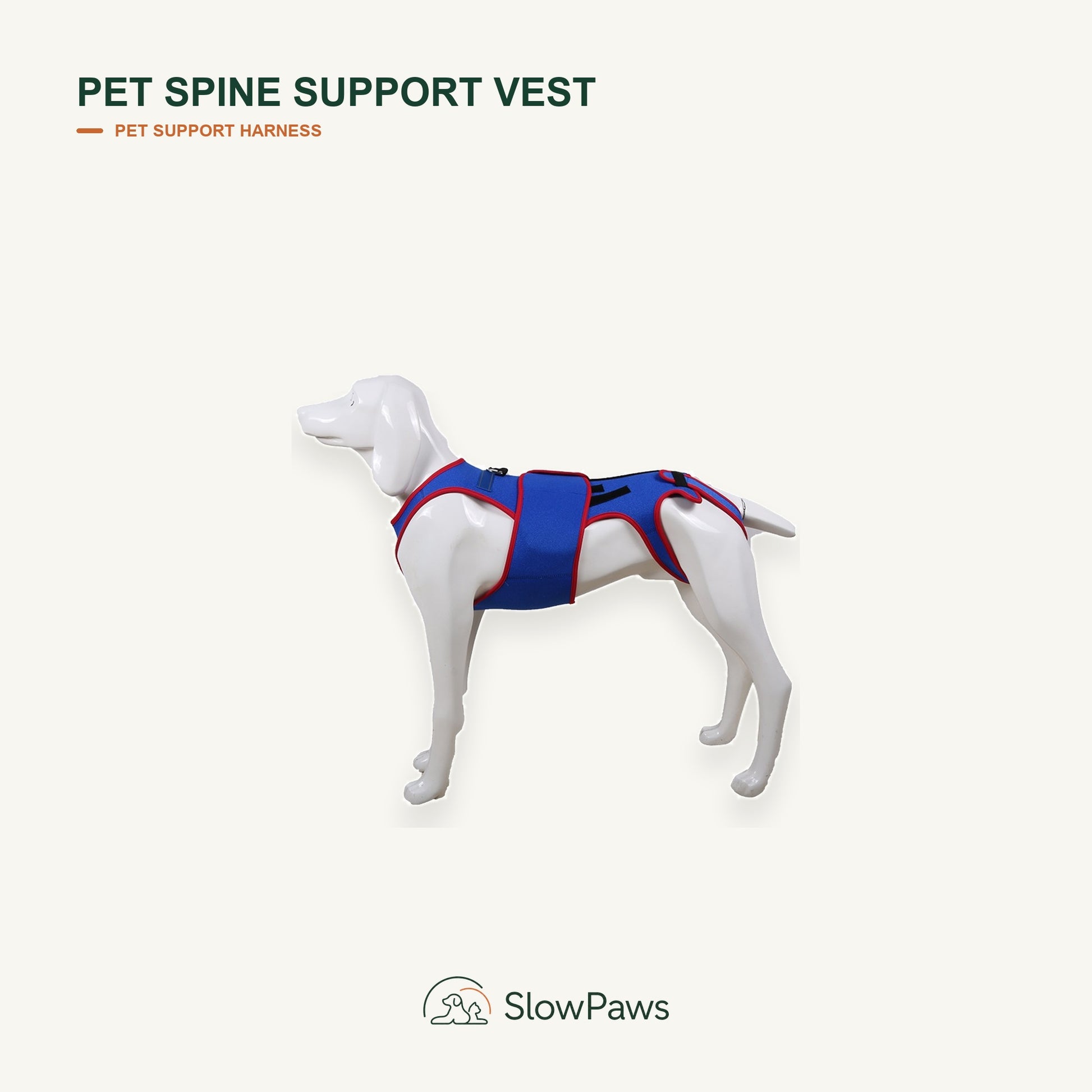 Pet Spine Support Vest by SlowPaws image 1