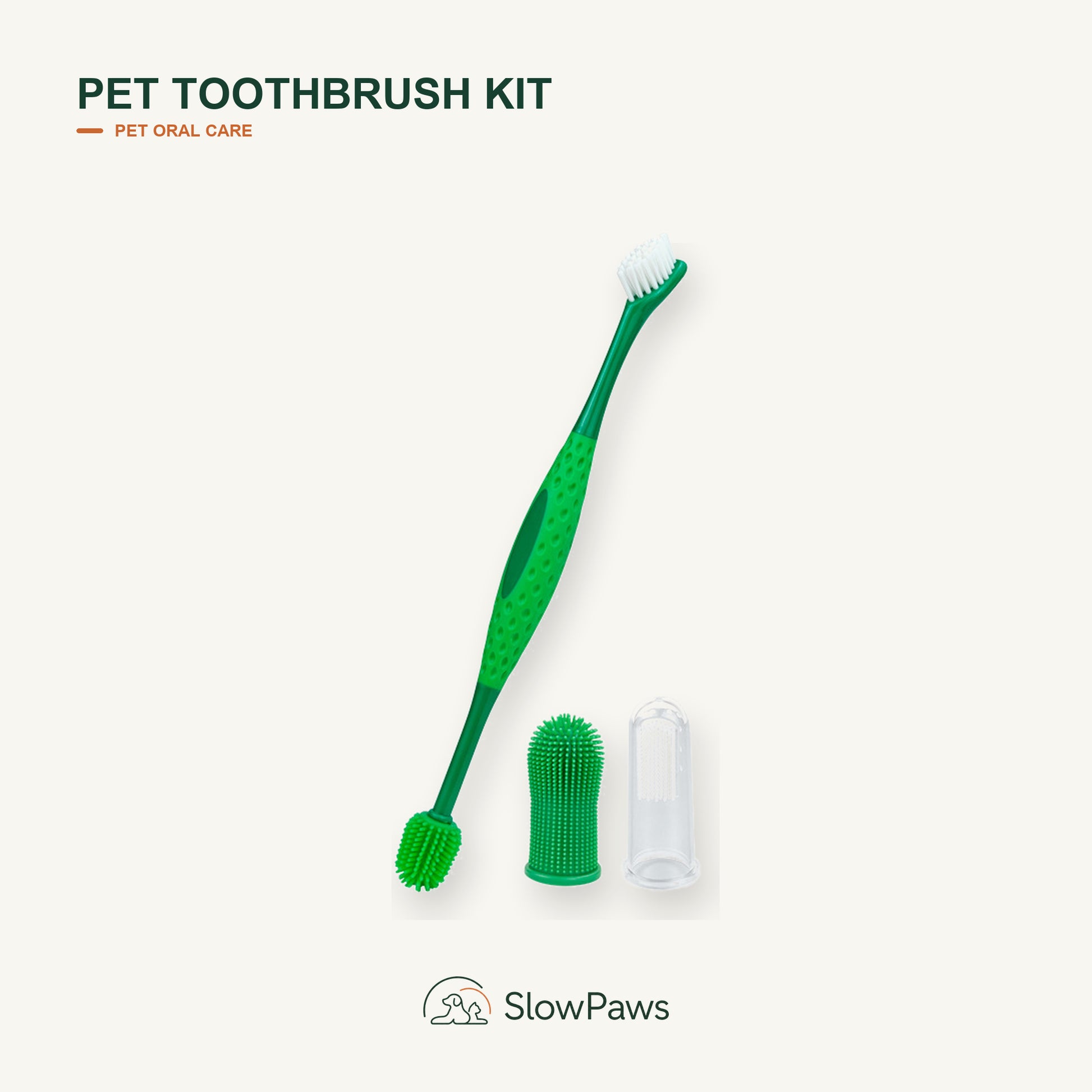 Pet Toothbrush Kit by SlowPaws image 1