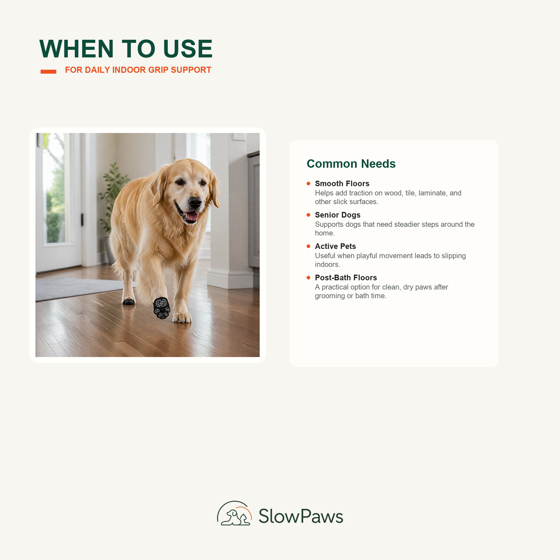 Dog Paw Traction Pads for Floors by SlowPaws image 8